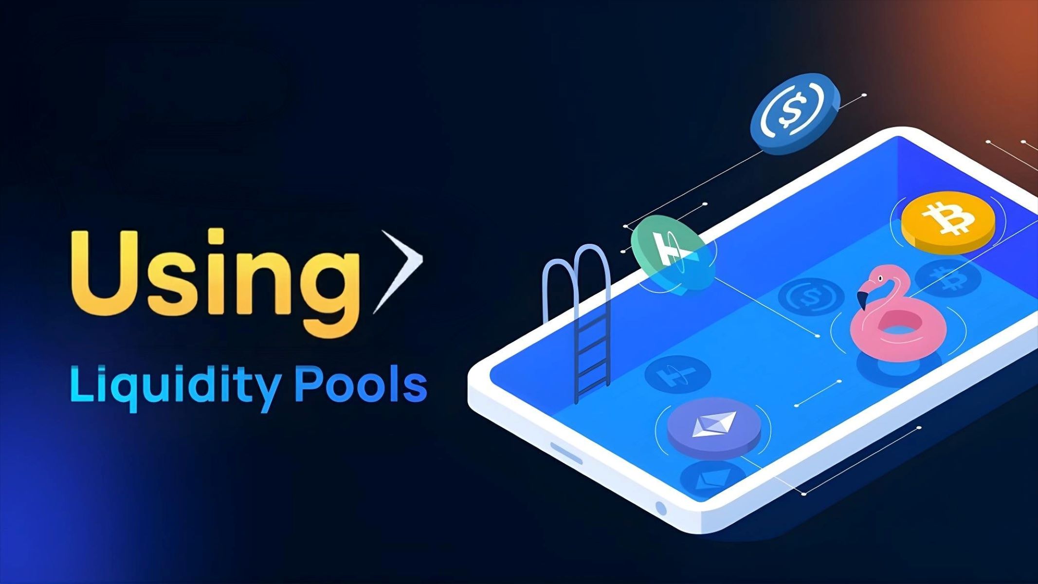 Using liquidity pools to earn on exchanges